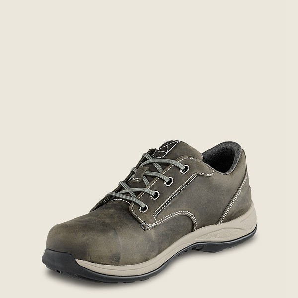 Red Wing Oxford Comfortpro - Safety Toe - Dark Grey - Womens UFS743021